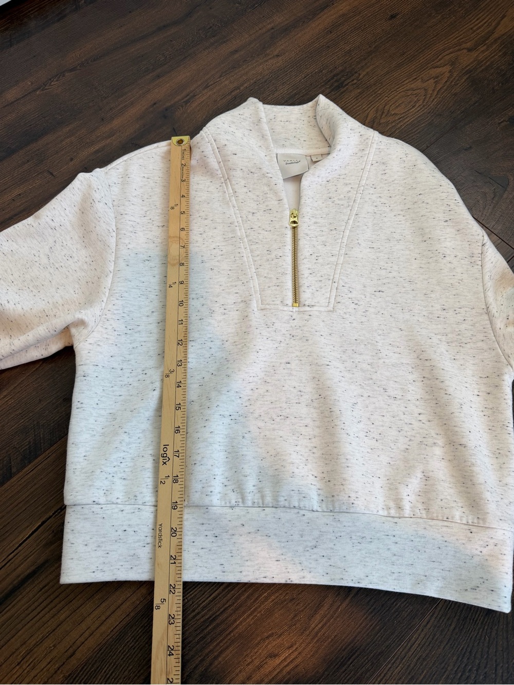 Varley Women’s Davidson Ivory Mark Fleck Size Small - Picture 9 of 11